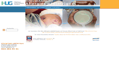 Desktop Screenshot of allergoped.hug-ge.ch